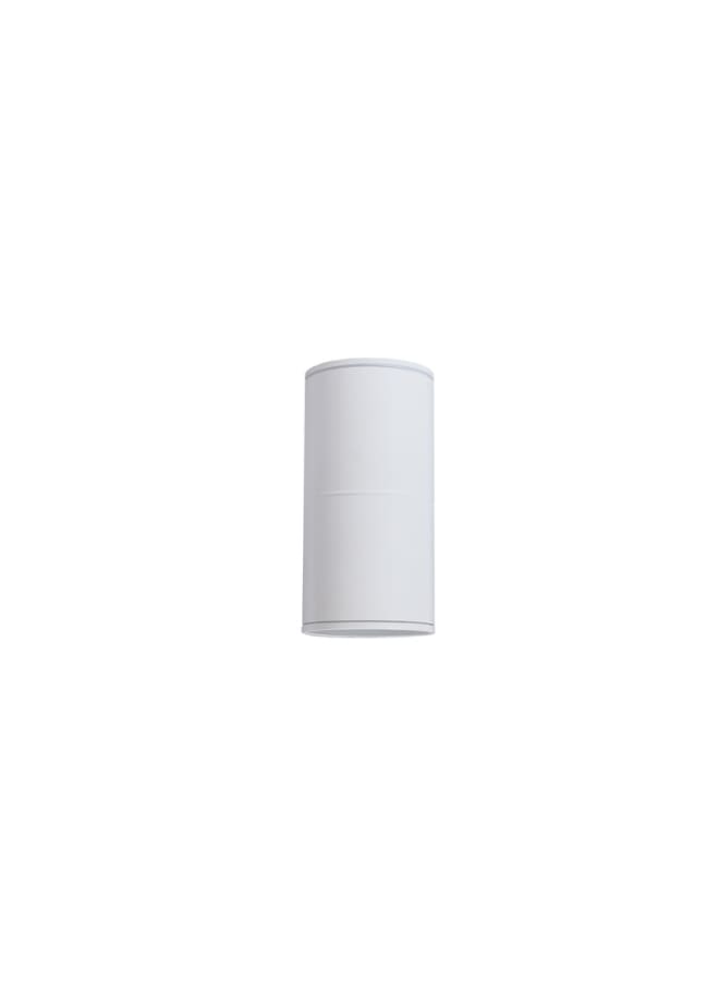 Jana Light Round White Metal Cylinder, 18×9 cm – Jana Light LT242 - Image 1